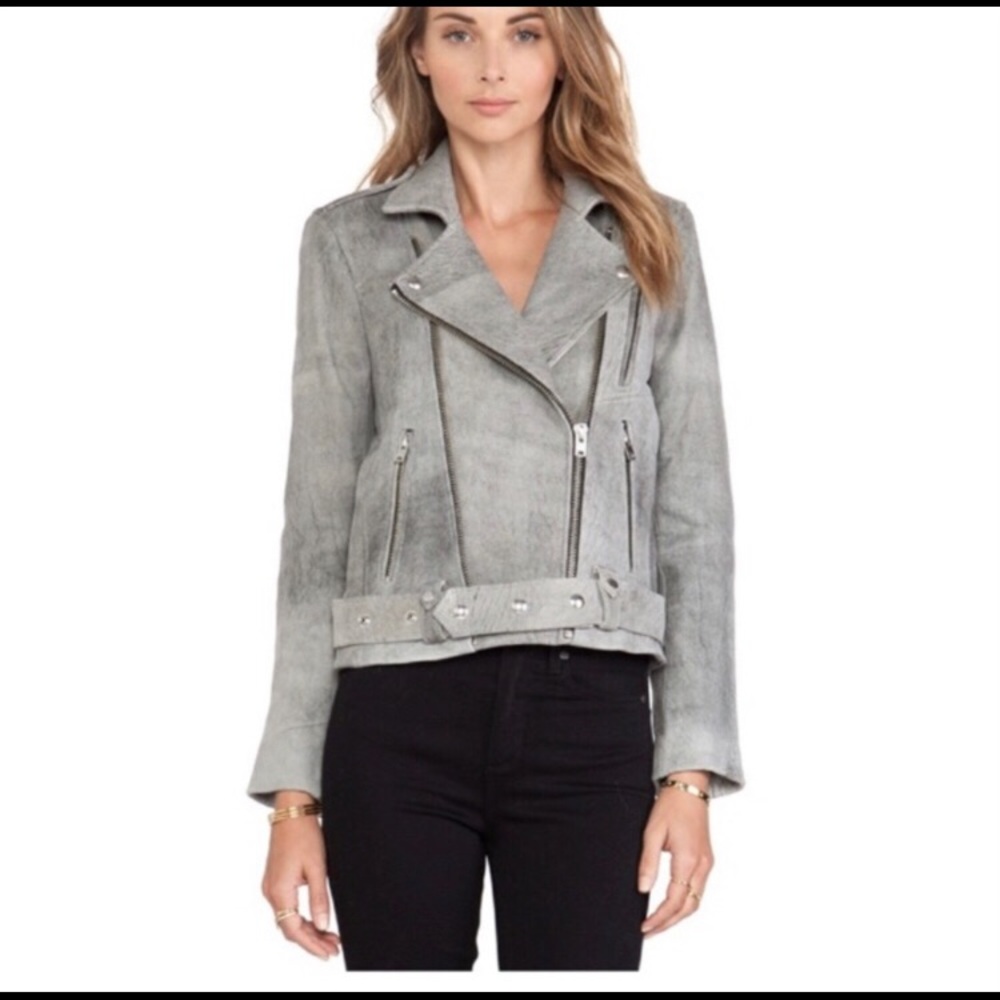 🔥FLASH SALE: IRO leather biker jacket